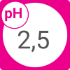 pH 2,5